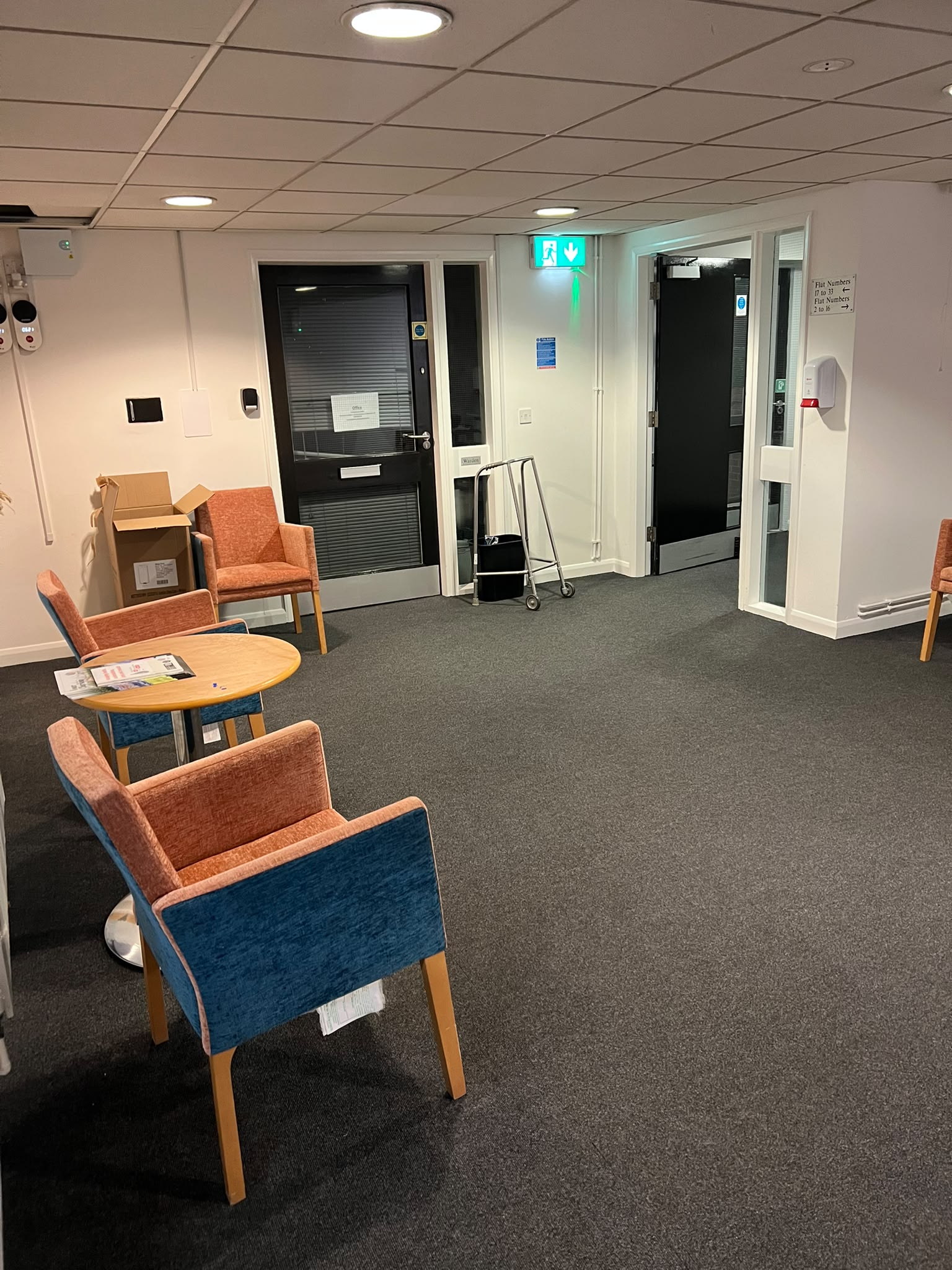 Communal area cleaning