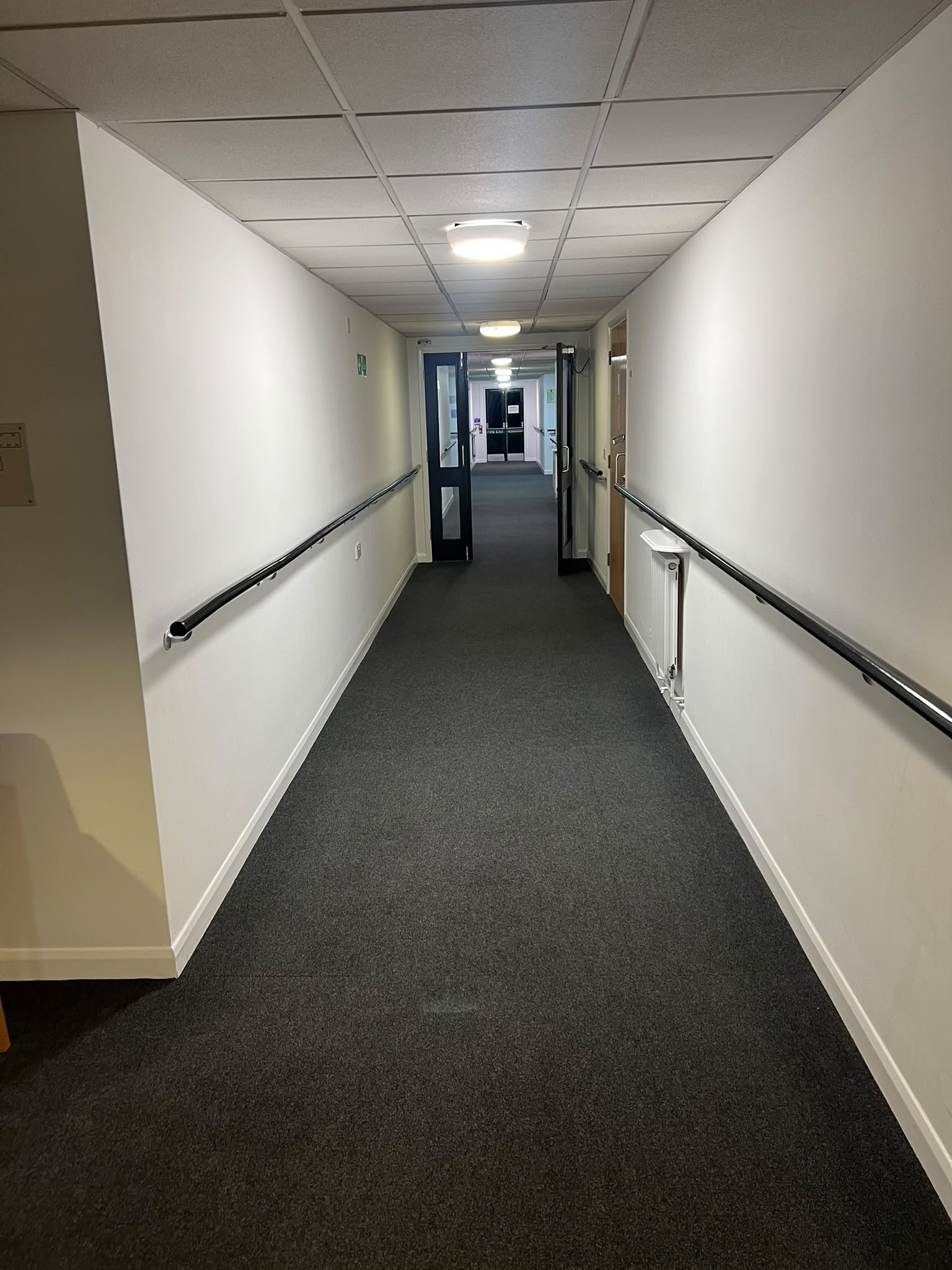 Corridor deep clean